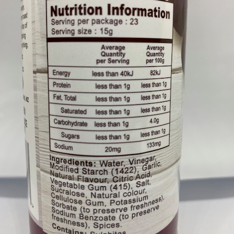 Frenchies Keto Plum Sauce