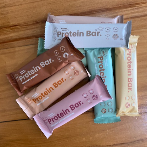 Box of Assorted 8, Nothing Naughty Assorted Protein Bars