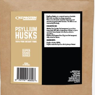 NZ Protein Psyllium Husks 250g
