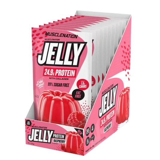 Muscle Nation Raspberry Protein Jelly + Collagen