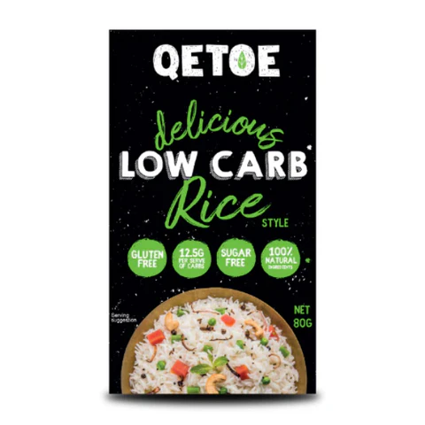 Qetoe Low Carb Rice 80 gram