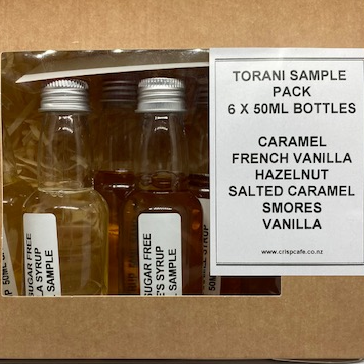 Torani Sugar Free Syrup Sample Pack of 6