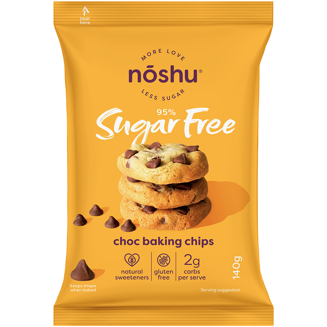 Noshu Chocolate Baking Chips 140g
