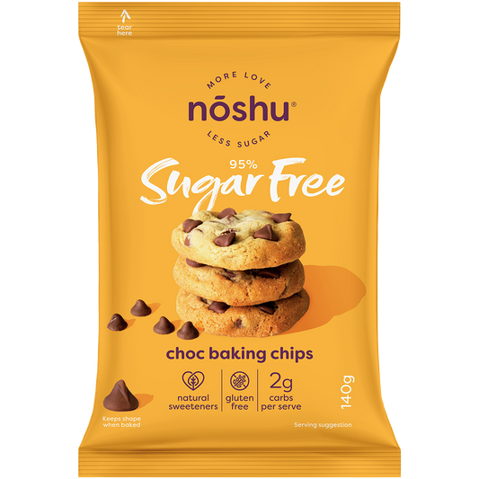 Noshu Chocolate Baking Chips 140g