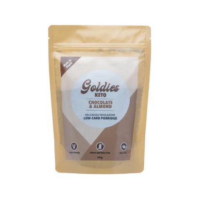 Chocolate & Almond Keto Porridge 280 gram Packet