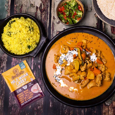 QuickStixMix Mild Indian Curry Recipe Base 45 gram