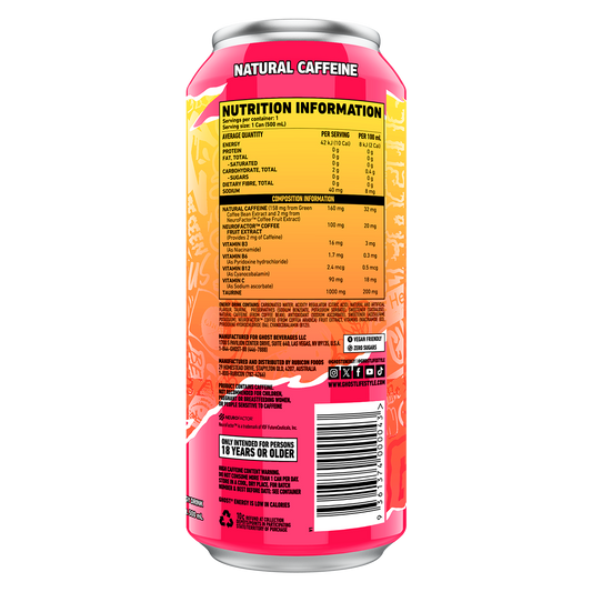Ghost Strawbango RTD 500ml
