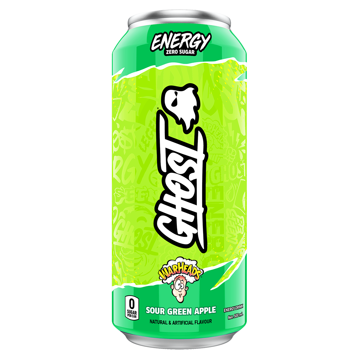 Ghost WarHeads Sour Green Apple RTD 500ml