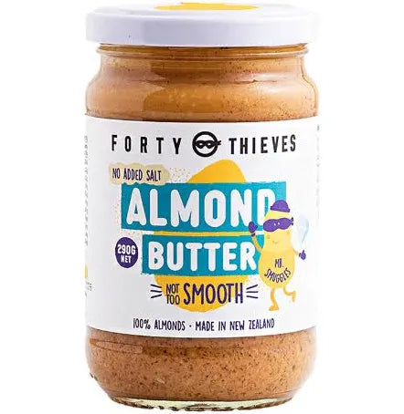 Forty Thieves Almond Butter Smooth – 290g