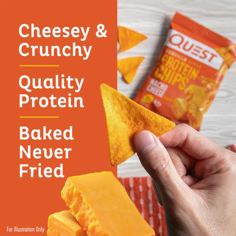 Quest Nacho Cheese Protein Chips