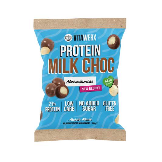 Vitawerx Milk Choc Coated Macadamia Nuts New Recipe