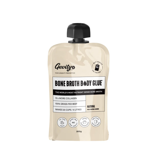 Gevity Bone Broth Natural Body Glue 200 gram Packet