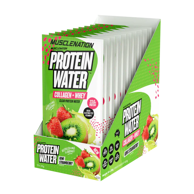 Muscle Nation PROTEIN WATER Set of 4 Packets