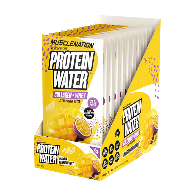 Muscle Nation PROTEIN WATER Set of 4 Packets