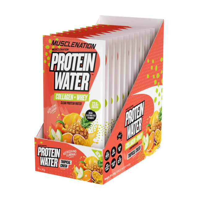 Muscle Nation PROTEIN WATER Set of 4 Packets