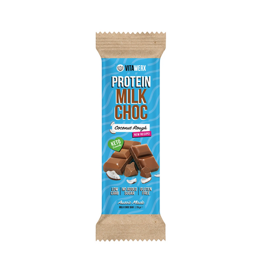 Vitawerx NEW FORMULA Milk Chocolate Coconut Rough 35gm