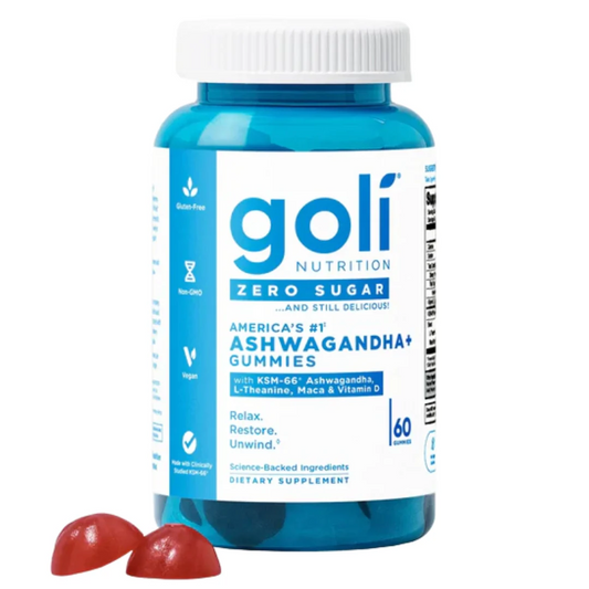 Goli Ashwagandha Zero Sugar Gummies 60