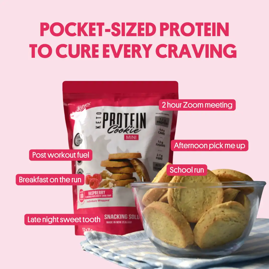 Justine's Bag of Mini Cookies Raspberry