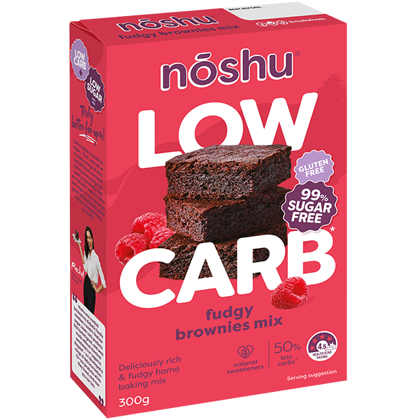 Noshu Fudgy Brownies Mix 300g