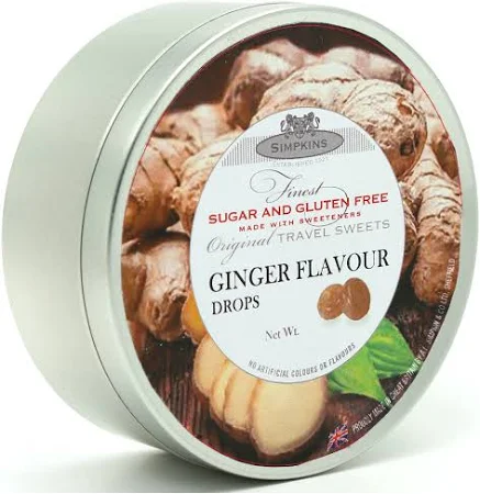 Simpkins Ginger Flavour Drops Sugar Free Gluten Free