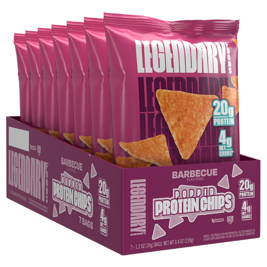 Legendary Protein Chips BBQ Box of 7