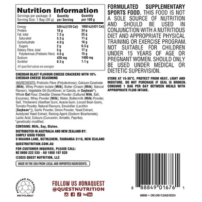 Quest Cheese Crackers 30g