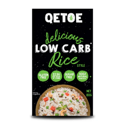 Qetoe Low Carb Rice 80 gram