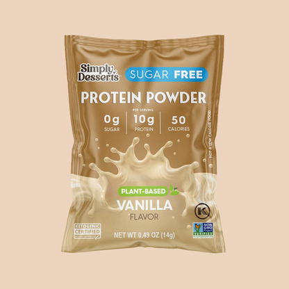 Simply Delish Vanilla Protein Powder 16g