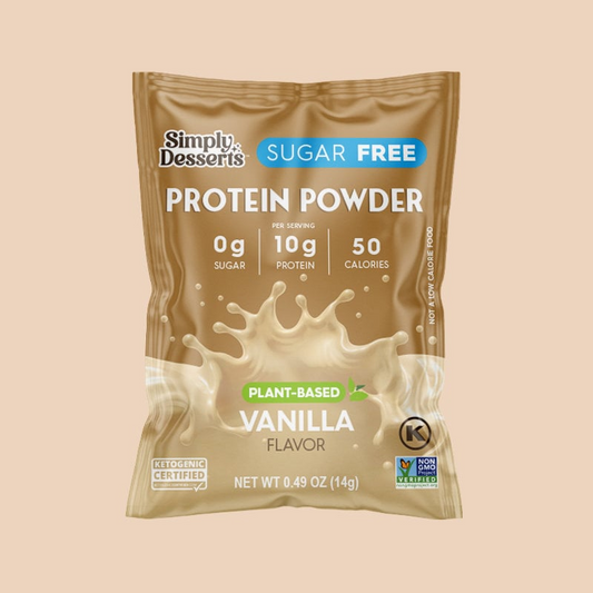 Simply Delish Vanilla Protein Powder 16g